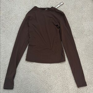 SKIMS Fits Everybody Long Sleeve Top